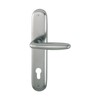 HOPPE Verona Handle Set on Plate PZ 88, Door Thickness