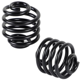 TKY Solo Seat Spring Bike Saddle Custom Shock Absorbing Vibration Absorbing Replacement Set of 2 (Black)