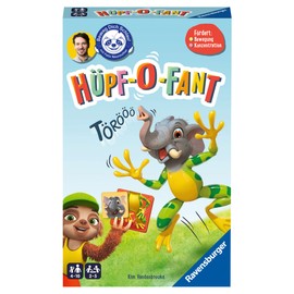 Ravensburger 20951 – Move Yourself Smart! Hop-O-Fant – for 2 to 5 Children from 4 Years Developed with the Felix Neureuther Foundation "Beweg Dich schlau!"