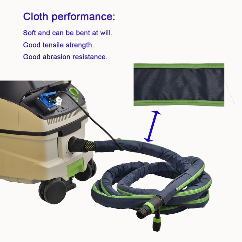3.5m vacuum hose protective cover for Festool vacuum hose D27/32×3.5m