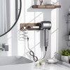 Tindbea Hair Dryer Holder Curling Iron Holder Flat Iron, Blow