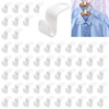60PCS Hangers Space Savers, Clothes Wardrobe Wizard Hooks, Multi-Layer Space