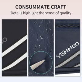 YSHHao Bum Bag Men Women Belt Bag Waterproof Waist Bag for Outdoor Travel Sports Hiking Jogging Dog Walks, blue, Passport Holder