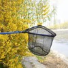 Red de Pesca Telescópica Plegable de Aluminio con Varilla Retráctil