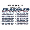 cbcdecals - Custom Boat Registration Numbers "American flag" (Set Of