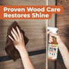 Mighty Mint Wood Cleaner and Conditioner, Non-Toxic, Spray Cleans and