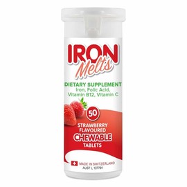 Iron Melts Dietary Supplemen 50 Chewable Tablet