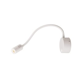 SLV DIO Flex Plate, WL, LED Indoor Display Light, White, 3000K Light, Aluminium, 1.9 W