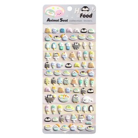 TK.tech Stickers 3D 3D Animal (Penguin) Food Reward Sticker Book