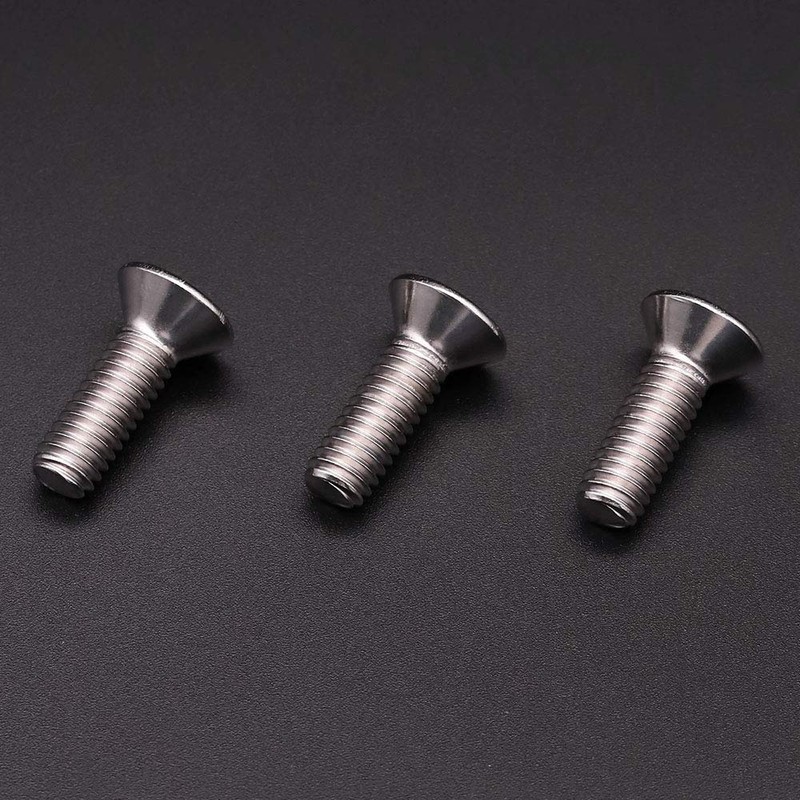 1/4-20 x 1 (30 Pack) Phillips Flat Head Machine Screws,