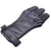 starlingukp Traditional Genuine Leather Archery Gloves. Full Tip Shooting Gloves. (Large).