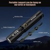 Pocket-Sized SKYFIRE 1353 Flashlight: Zoomable & Rechargeable for Emergencies, Night