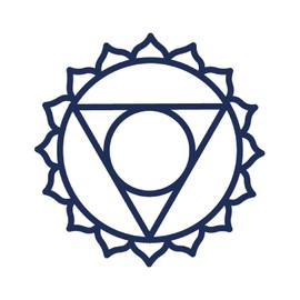 Tattwo.me 2 Week Waterproof Temporary Plant Tattoos - Throat Chakra - EU Compliance - Vegetable Ink - Tattoo Pad Size: 5 x 5cm (P0026)