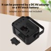 Mini Guitar Amp 3W Portable Guitar Speaker DC 9V MP3