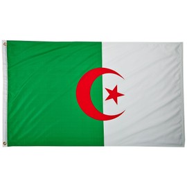Algeria Flag 3ftx5ft Polyester
