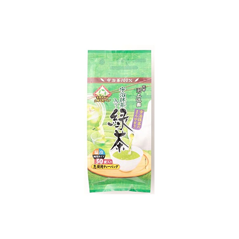 Kamitsujien Green Tea with Matcha Tea Bag, 30 P x