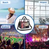 Enkrio Clear Bag for Stadium Events 12x6x12 Clear Tote Crossbody