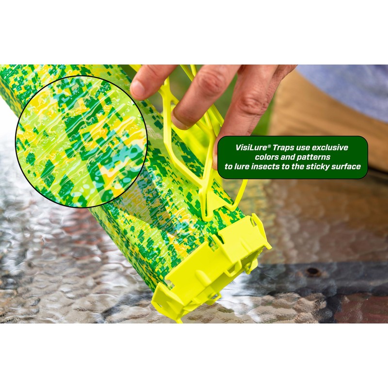 RESCUE! VisiLure® TrapStik for Wasps, Mud Daubers, Carpenter Bees –