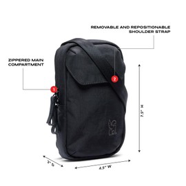 Chrome Industries Logan Pouch - Black, 1 Liter