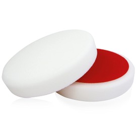 ALCLEAR 5513530H Sanding Pad Car Polishing Sponges Hard Diameter 135 x 25 mm White Set of 2 Polishing Pad Polishing Pad Sponge Polishing Foam for Polishing Machine