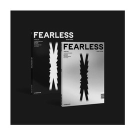 SOURCE MUSIC LE SSERAFIM - FEARLESS 1st Mini Album+Extra Photocards Set (vol.1 Black Petrol ver, + 1 Folded Poster), SCM0153