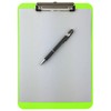 Trade Quest Plastic Clipboard Opaque Color Letter Size Low Profile