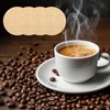 Piriuuo 300 Pcs 2.5in Round Coffee Filter Paper, Replacement Natural
