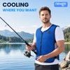 NEWGO Cooling Vest for Men& Women, 4 PCS Ice Packs
