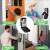 NexGlow Key Safe Wall Mounted Police Approved, Lock Box Outdoor
