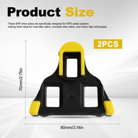 Premium SPD Cleats Shimano SPD SL Cleats Cycling Cleat Kompatibel mit SPD SL SM-SH10 SM-SH11 SM-SH12 für Rennrad, Radrennen, Wettkampfradfahren