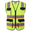 JKSafety Hi Vis Reflective Safety Vests for Men Women High
