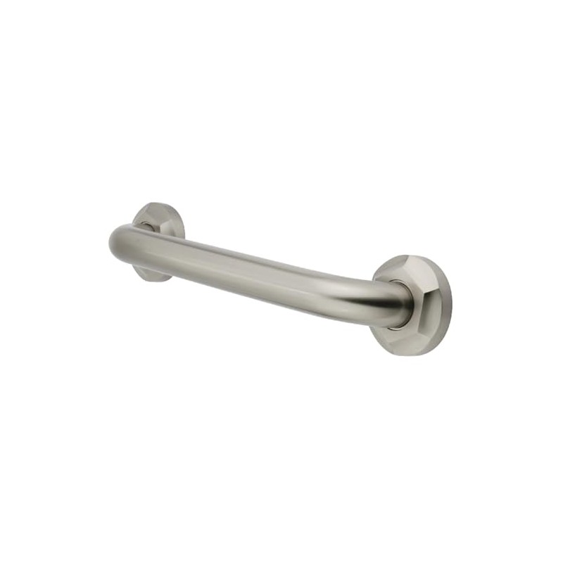 Kingston Brass DR714168 Metropolitan 16" Grab Bar, 1-1/4" Diameter, Brushed