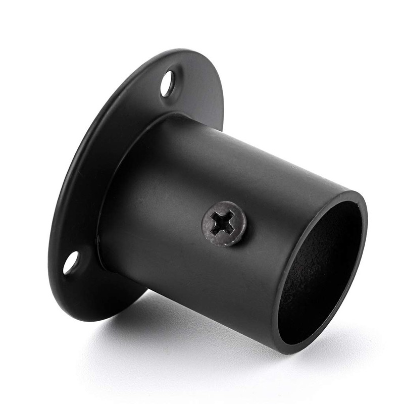 BTSKY Pack of 4 Stainless Steel Pole Sockets Flange Rod