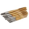 Saipor 7pcs Spiral Point Thread Tap Set, M2 - M6