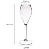 AIOS Unbreakable BPA Free Tritan Prosecco Glasses. Capacity 165ml