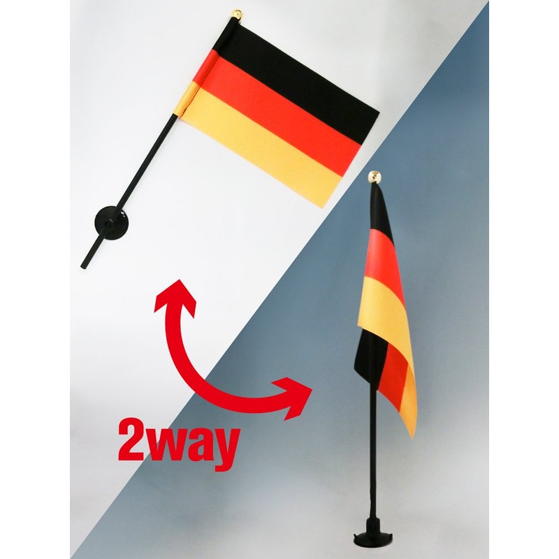 TOSPA Germany Mini Flag Flag Flag Size 4.1 x 6.2