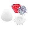 Strawberry Shape Resin Casting Silicone Molds by Jars Resin -