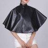 Professional Hairdressing Cape for Dyeing, Perming, and Cutting - Black Waterproof 2ea