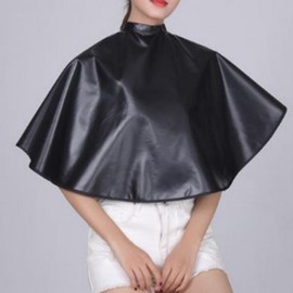 Professional Hairdressing Cape for Dyeing, Perming, and Cutting - Black Waterproof 2ea