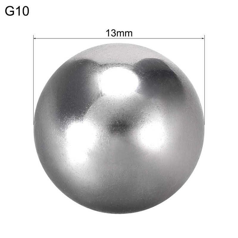 sourcing map Precision Chrome Steel Bearing Balls 13 mm G10
