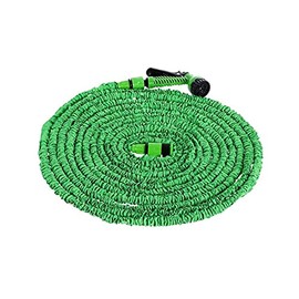 25-200 pies Manguera de jardín expandible Manguera flexible Manguera flexible para lavado de automóviles Mangueras de plástico Tubo con pistola de roc