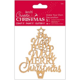 docrafts Create Christmas Make Your Own Tree Kit