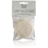 Croll and Denecke Round Loofah Exfoliating Pads, Pack of 5)