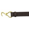 COUNTRY CLUB PREP Hoof Pick Leather Belt in Dark Brown