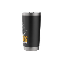 Best Yorkie Dad Ever TumblerDog Yorkie I Love Yorkie Dad Stainless Steel Insulated Tumbler