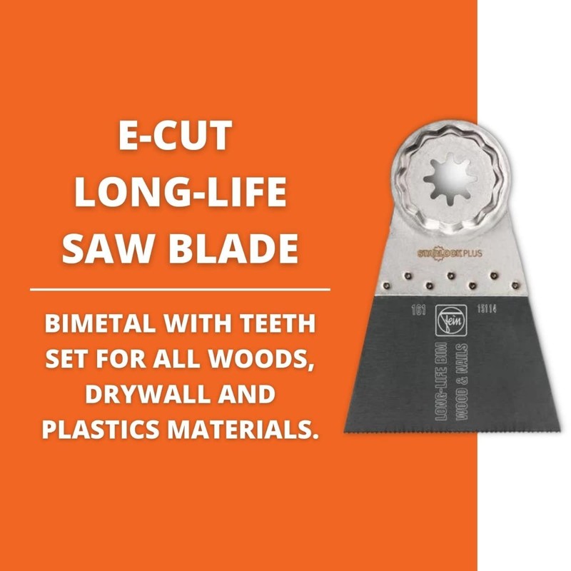 Fein Starlock Plus E-Cut Long-Life Saw Blade - Precision Cutting