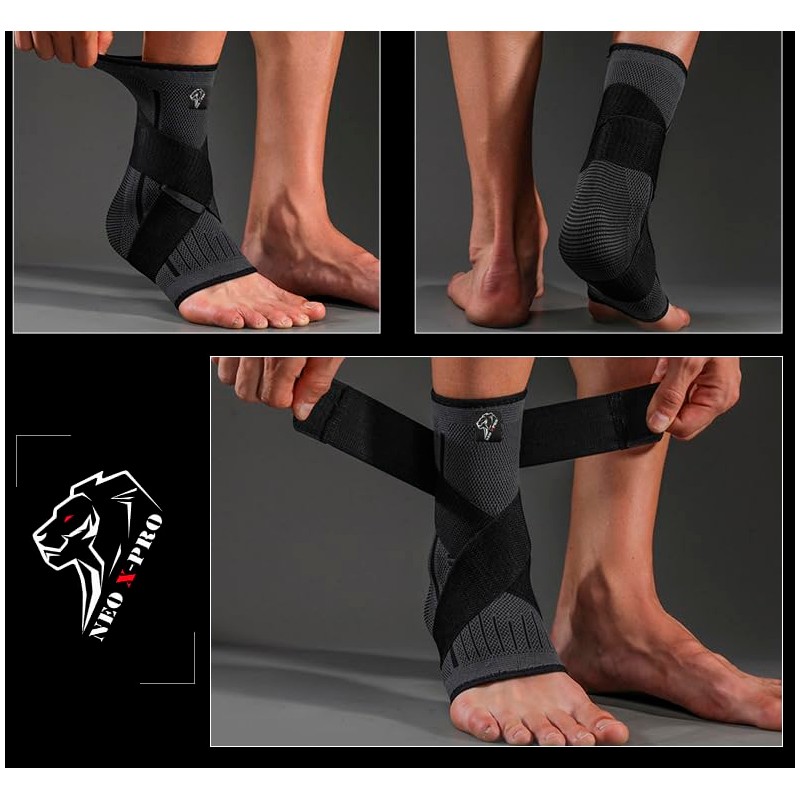 NEO X-PRO Ankle Support - Stabilises the Ankle, Prevents Twisting