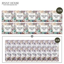 Jenny House Origin Hair Color Dye Gray Gray Cover Home Shopping Hair Dye 10+Treatment 20 Set Wine Brown 10+Treatment 20 / 제니하우스 오리진 헤어컬러 염색약 새치커버 홈쇼핑 염색제 10개+트리트먼트 20개 세트 와인브라운10+트리트먼트20