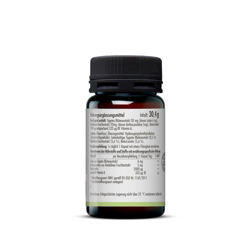 Sovita Lutein Capsules Eye Health & Vision With Beta-Carotene &