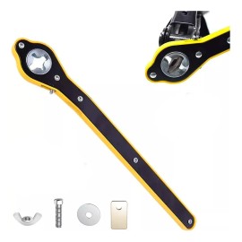 Llave Crique Universal Igad Matraca Para Gato Mecánico Mango Antideslizante